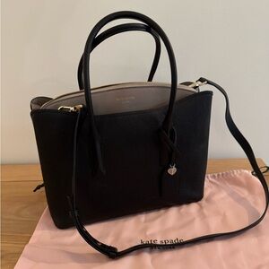 Like new black and grey Kate Spade Bag